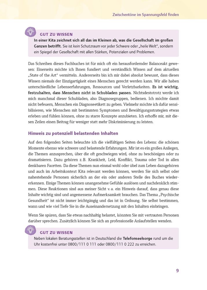Weitere Ansicht: Psychische Erkrankungen im Kita-Team | Lena Wellen