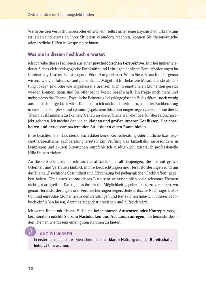 Weitere Ansicht: Psychische Erkrankungen im Kita-Team | Lena Wellen