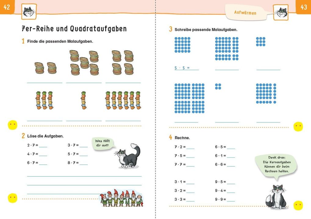Weitere Ansicht: Übungsheft Mathematik - 3. Klasse | Kim Wagner