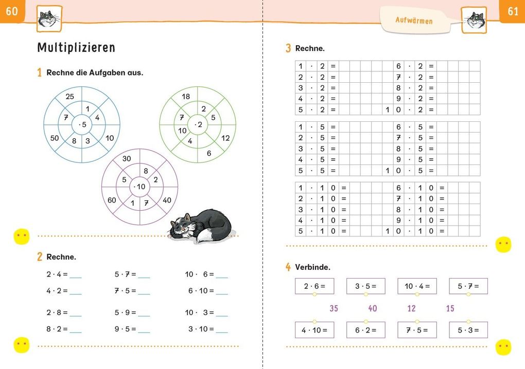Weitere Ansicht: Übungsheft Mathematik - Kopfrechnen 1./2. Klasse | Kim Wagner
