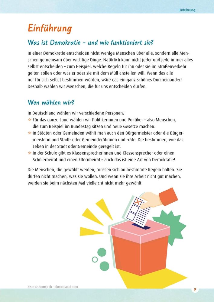 Weitere Ansicht: 40 Geschichten zur Demokratiebildung | Petra Bartoli y Eckert