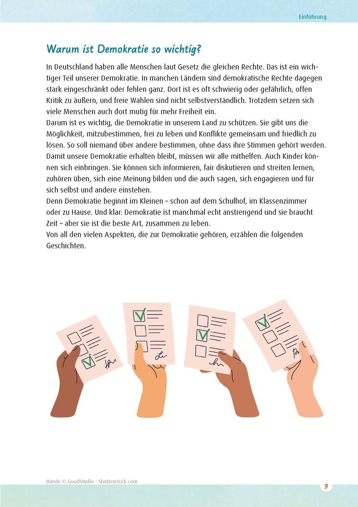 Weitere Ansicht: 40 Geschichten zur Demokratiebildung | Petra Bartoli y Eckert