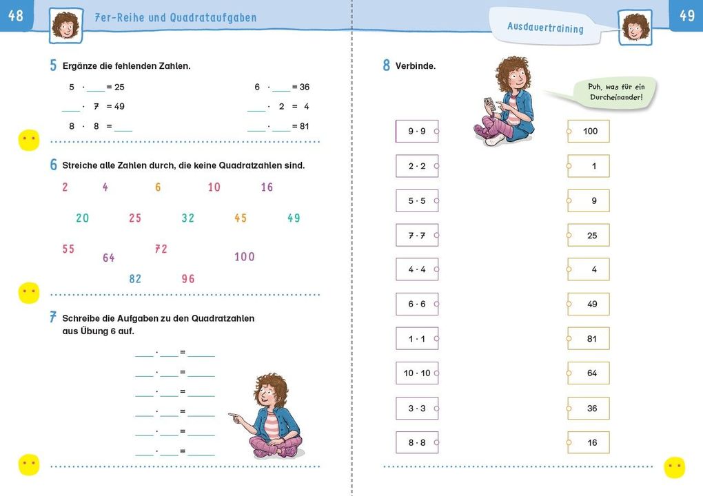 Weitere Ansicht: Übungsheft Mathematik - Einmaleins 2./3. Klasse | Kim Wagner