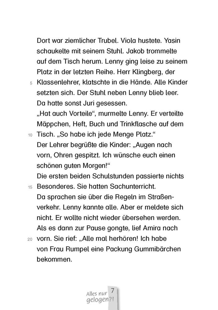 Weitere Ansicht: Alles nur gelogen?! - Lesestufe 2 | Petra Bartoli y Eckert