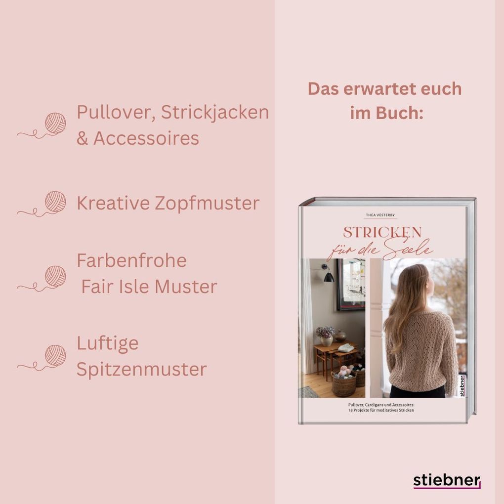 Weitere Ansicht: Stricken für die Seele | Thea Vesterby