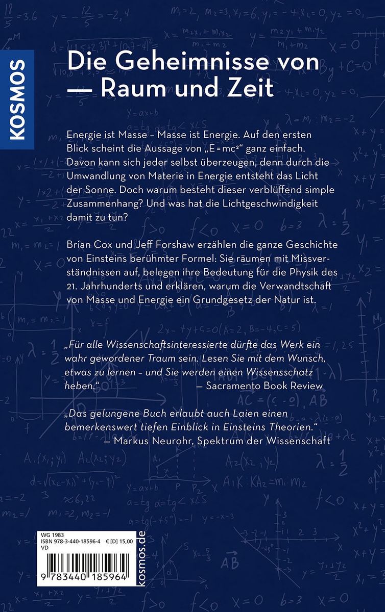 Weitere Ansicht: Warum ist E = mc²? | Brian Cox, Jeff Forshaw