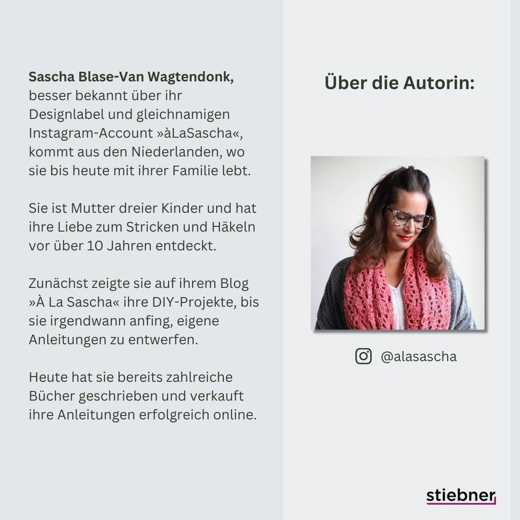 Weitere Ansicht: Tücher und Schals häkeln in grafischen Designs | Sascha Blase-van Wagtendonk