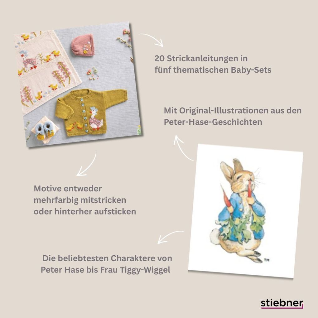 Weitere Ansicht: Das Peter Hase Strickbuch | Debbie Bliss