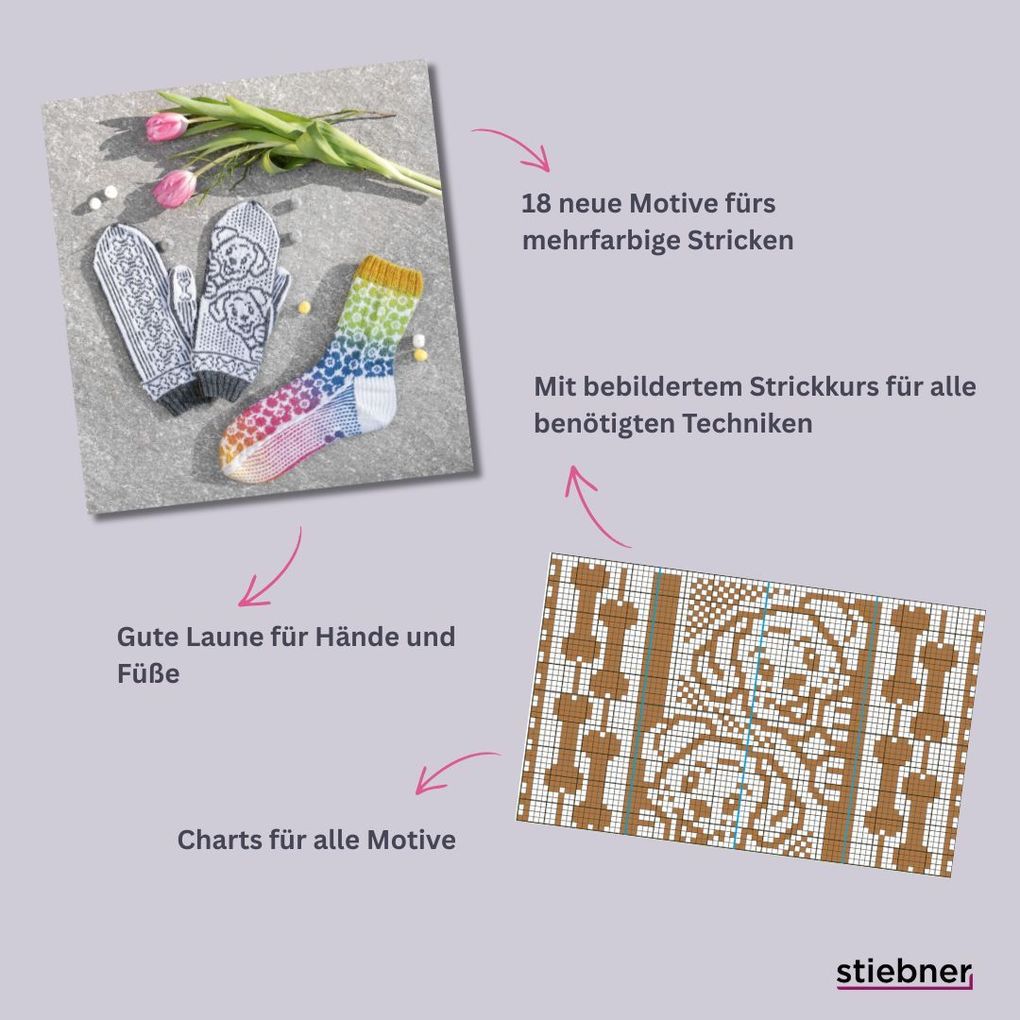 Weitere Ansicht: Noch mehr bunte Socken und witzige Handschuhe | Andrea Hoedt-Konken