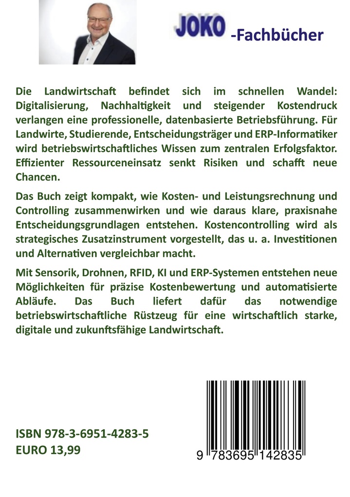 Weitere Ansicht: Landwirtschaftliches Rechnungswesen | Joachim Koch