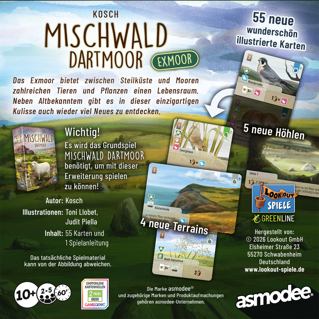 Weitere Ansicht: Mischwald: Dartmoor - Exmoor | Kosch