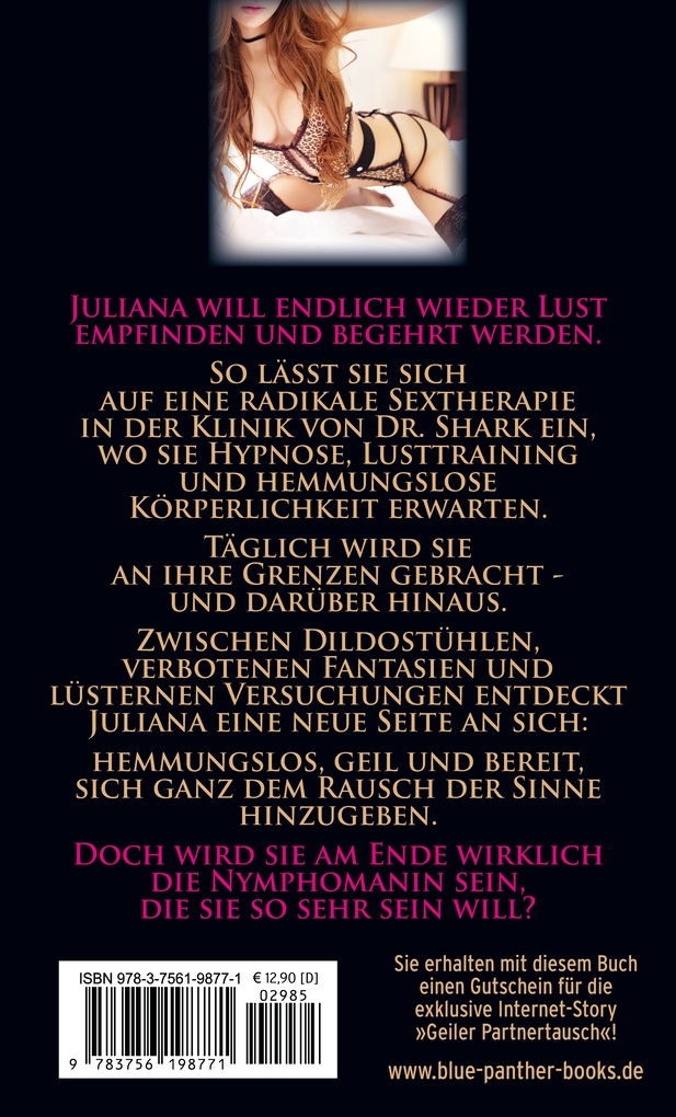 Weitere Ansicht: Die Sex-Klinik - Werde ein wollüstiges Luder | Erotischer Roman | Finja Lawall