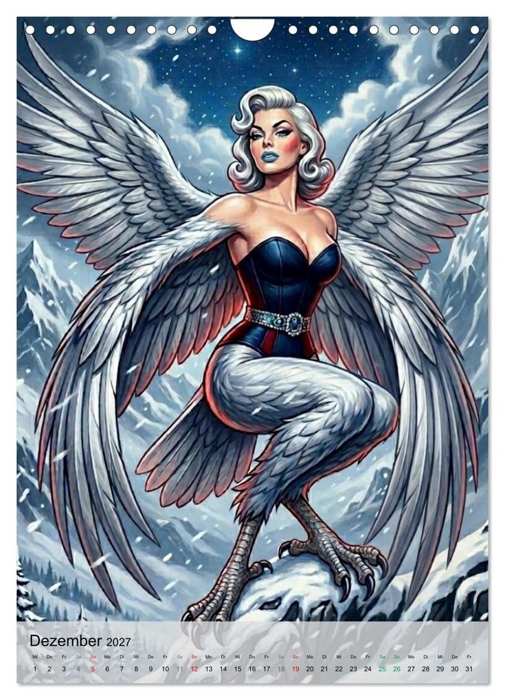 Weitere Ansicht: Monster-Girls (Wandkalender 2027 DIN A4 hoch), CALVENDO Monatskalender | Liam Blue, Calvendo