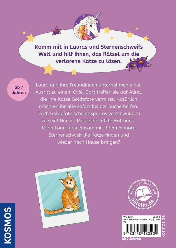 Weitere Ansicht: Sternenschweif, 8, Das verschwundene Kätzchen | Linda Chapman, Carola von Kessel