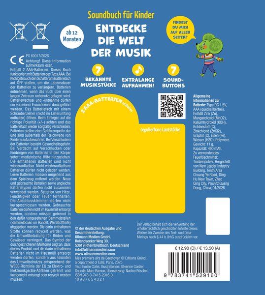 Weitere Ansicht: So klingt Beethoven - Klassik für Kinder | Emilie Collet