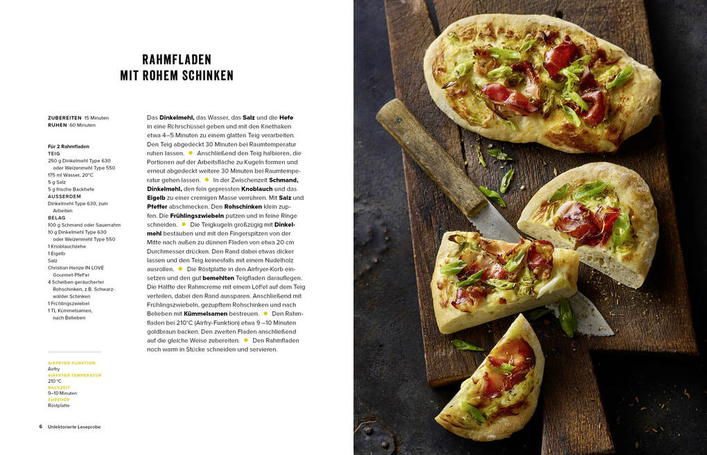 Weitere Ansicht: Airfryer-Blitzrezepte Backen | Christian Henze