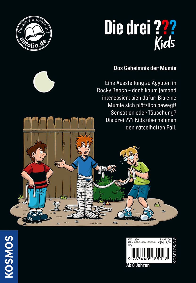 Weitere Ansicht: Die drei ??? Kids, 109, Fluch der Mumie | Helene Blanck