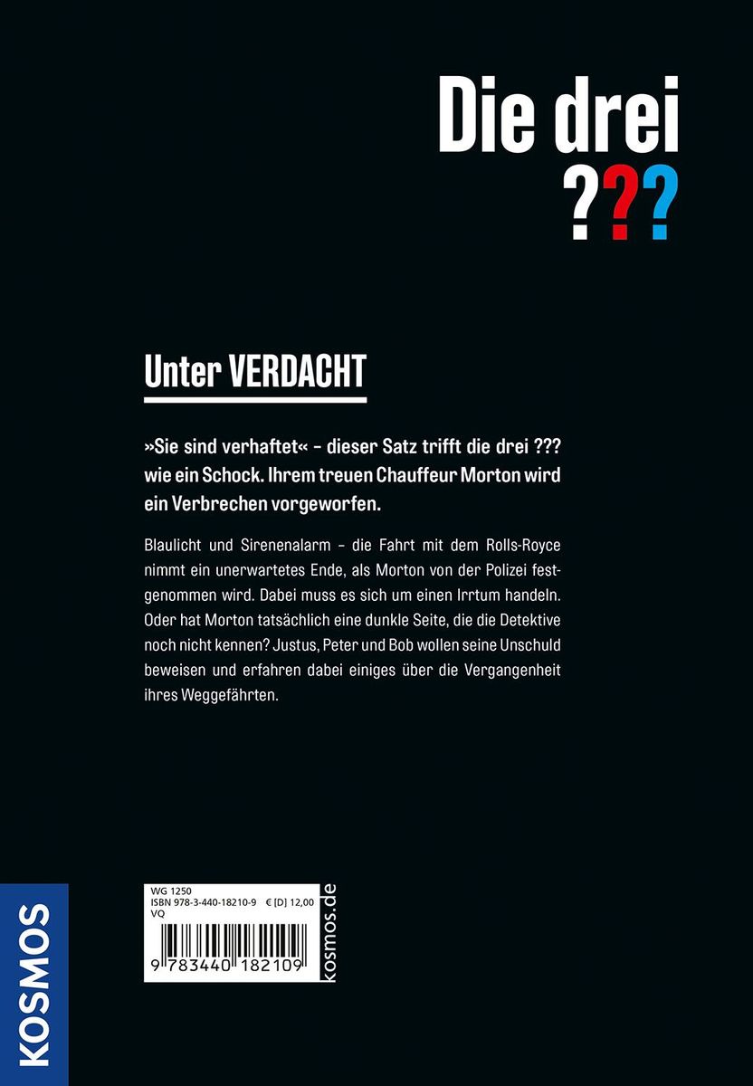 Weitere Ansicht: Die drei ??? Unter Verdacht | Marco Sonnleitner