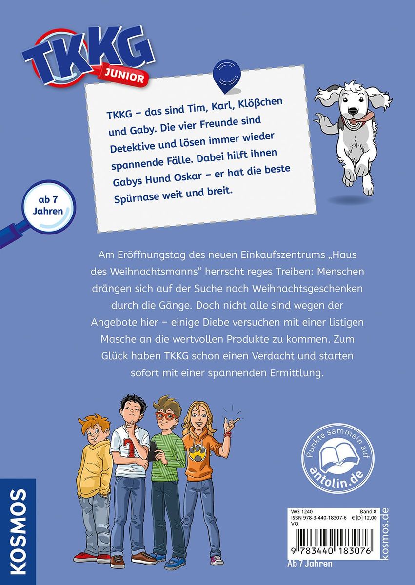 Weitere Ansicht: TKKG Junior, 8, Geschenke in Gefahr | Benjamin Schreuder