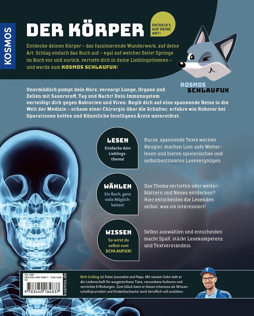 Weitere Ansicht: Kosmos SchlauFUX - Körper | Birk Grüling