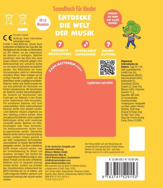 Weitere Ansicht: So klingt Bach - Klassik für Kinder | Emilie Collet