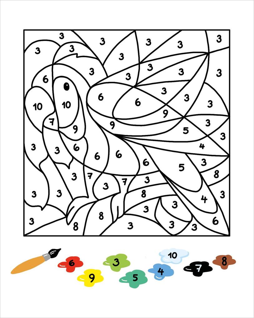 Weitere Ansicht: Malen nach Zahlen Mini - Tiere