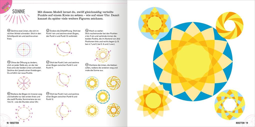 Weitere Ansicht: Science & Kids - Das große Malbuch der Geometrie