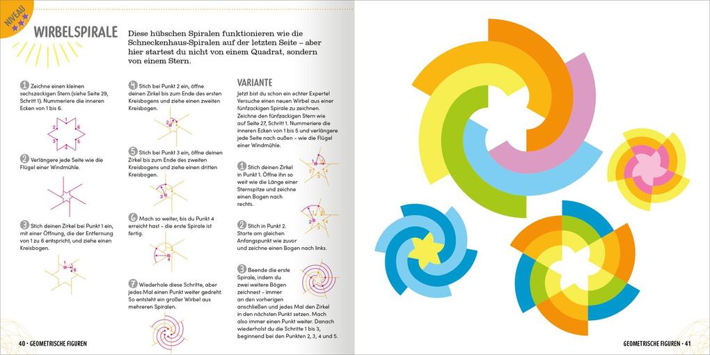 Weitere Ansicht: Science & Kids - Das große Malbuch der Geometrie