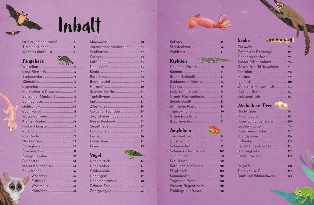 Weitere Ansicht: Mein liebstes Buch der Tiere der Nacht | Laura Buller