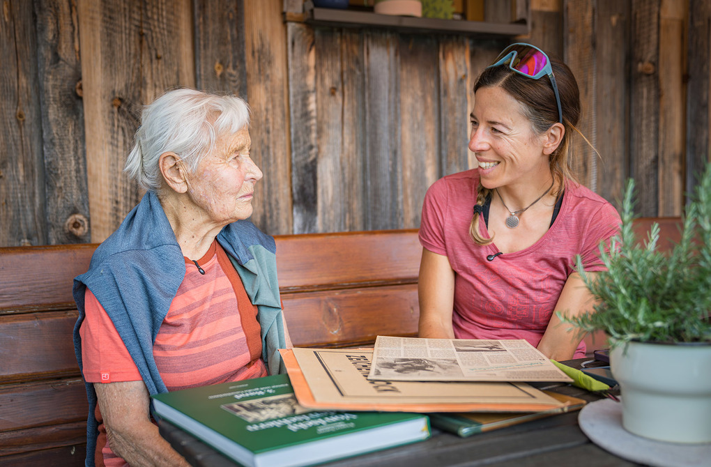 Weitere Ansicht: Mit fast 100 durch die Wand | Marlies Lattner-Czerny