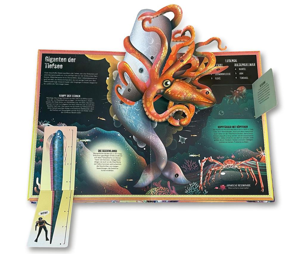 Weitere Ansicht: Das unglaubliche Pop-up-Buch - Tiefsee | Ben Hoare