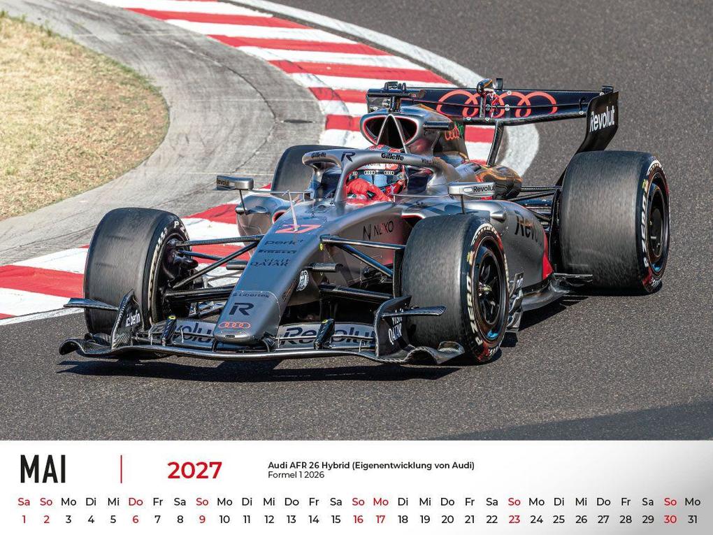 Weitere Ansicht: Audi im Rennsport Kalender 2027 | Frank Pommer