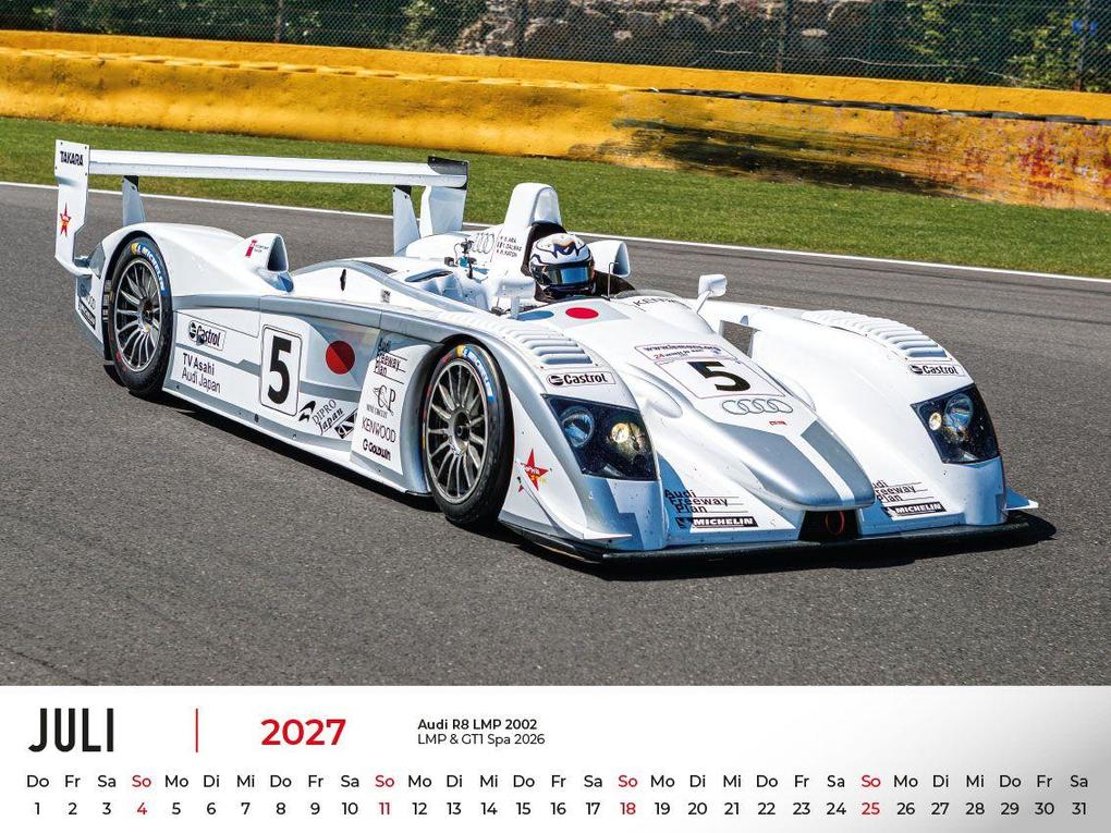 Weitere Ansicht: Audi im Rennsport Kalender 2027 | Frank Pommer
