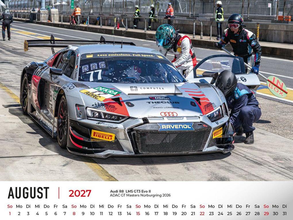 Weitere Ansicht: Audi im Rennsport Kalender 2027 | Frank Pommer