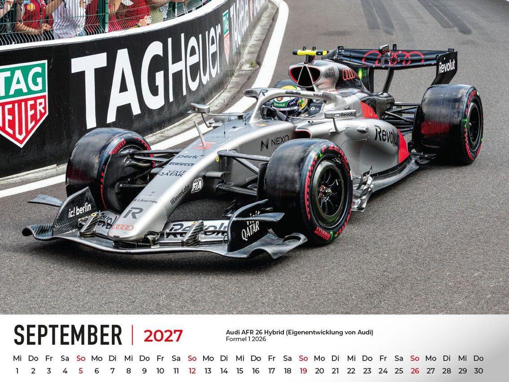 Weitere Ansicht: Audi im Rennsport Kalender 2027 | Frank Pommer
