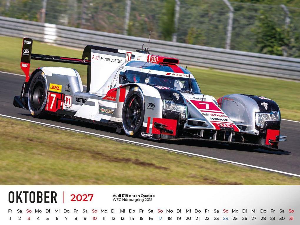 Weitere Ansicht: Audi im Rennsport Kalender 2027 | Frank Pommer