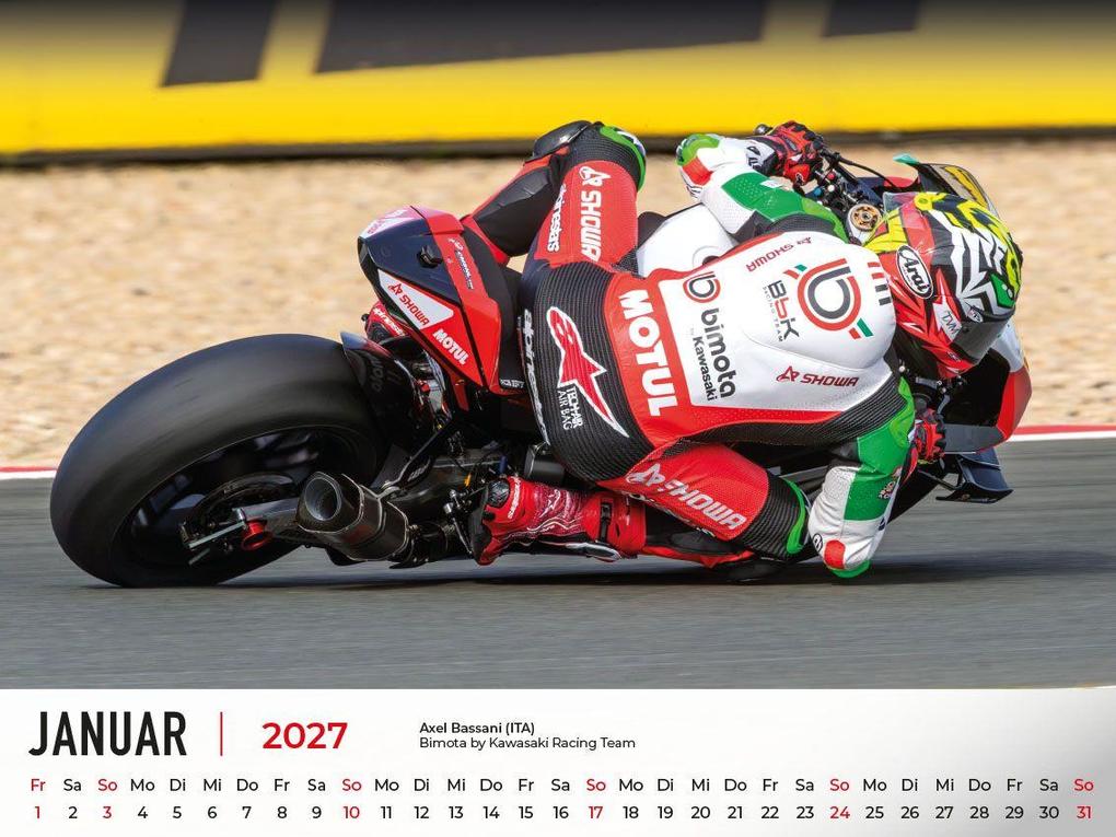 Weitere Ansicht: Superbike WM Kalender 2027 | Frank Pommer