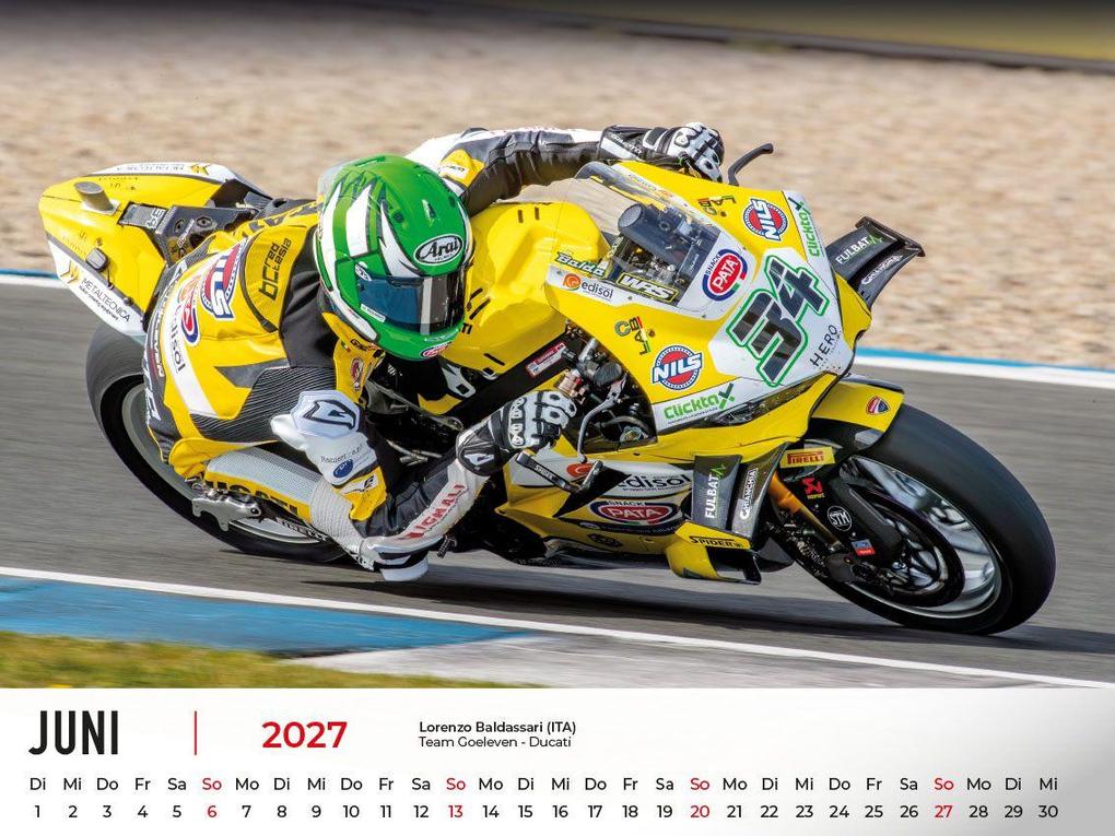 Weitere Ansicht: Superbike WM Kalender 2027 | Frank Pommer
