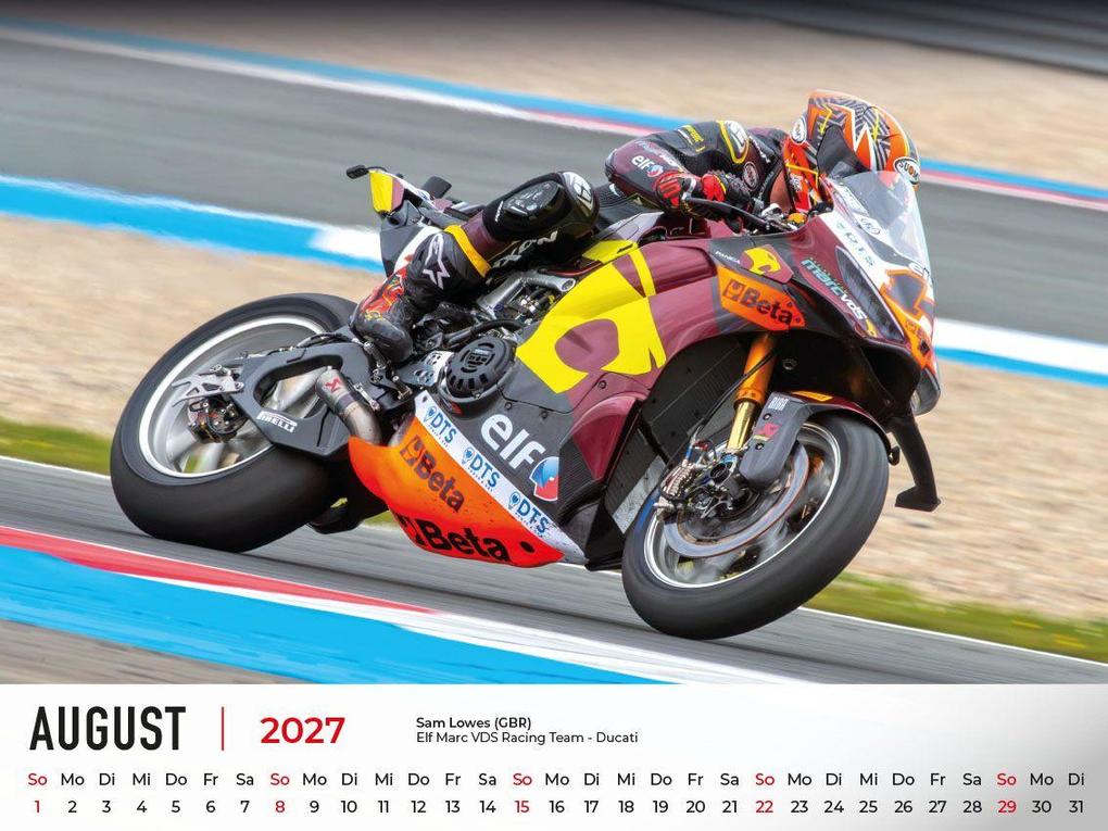 Weitere Ansicht: Superbike WM Kalender 2027 | Frank Pommer