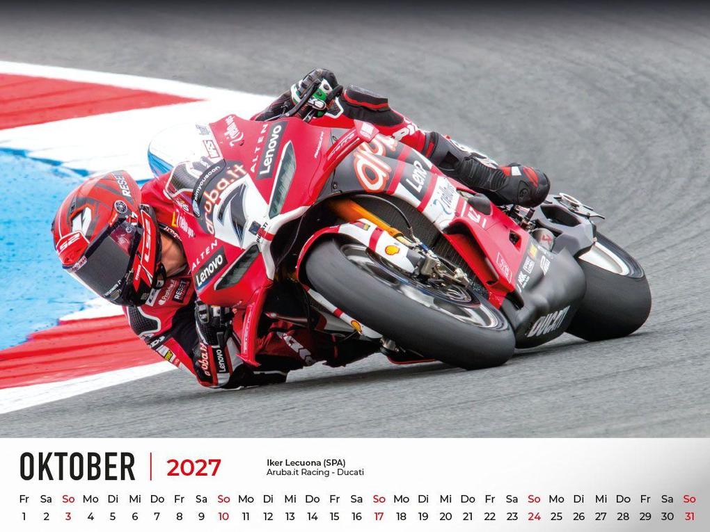 Weitere Ansicht: Superbike WM Kalender 2027 | Frank Pommer