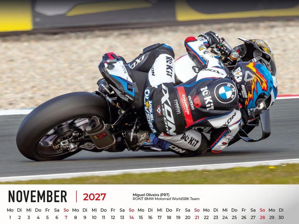 Weitere Ansicht: Superbike WM Kalender 2027 | Frank Pommer