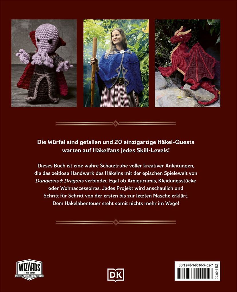 Weitere Ansicht: Das offizielle Dungeons & Dragons Häkelbuch | Stacy King