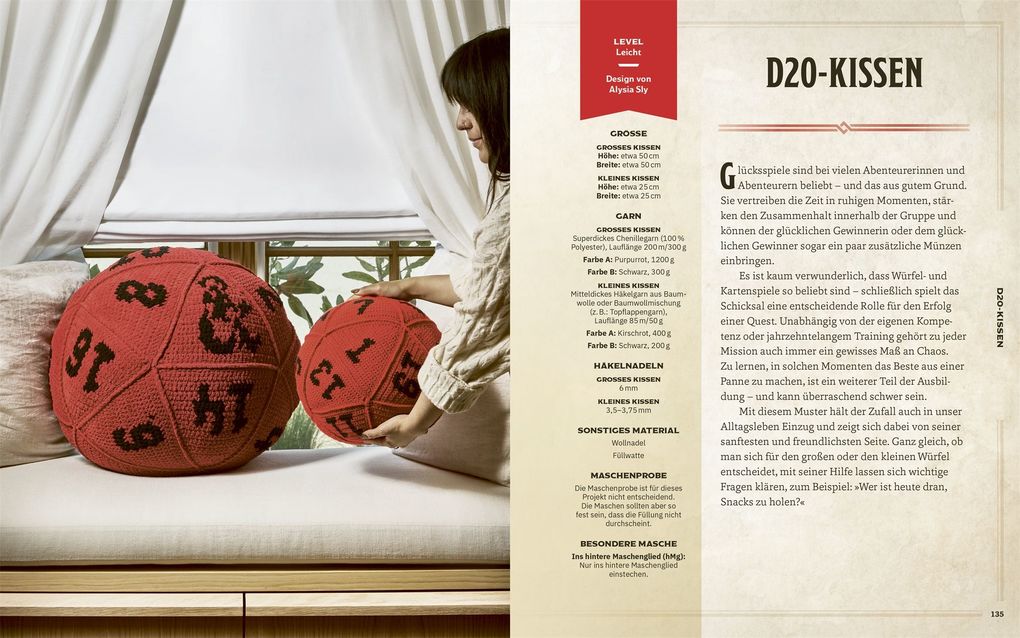 Weitere Ansicht: Das offizielle Dungeons & Dragons Häkelbuch | Stacy King