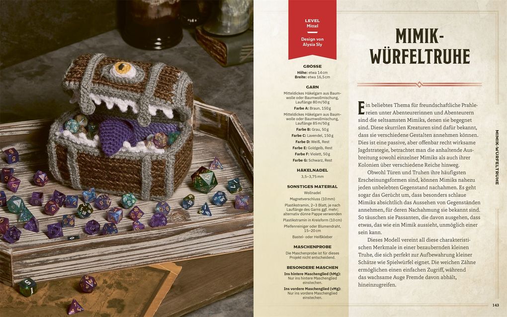 Weitere Ansicht: Das offizielle Dungeons & Dragons Häkelbuch | Stacy King