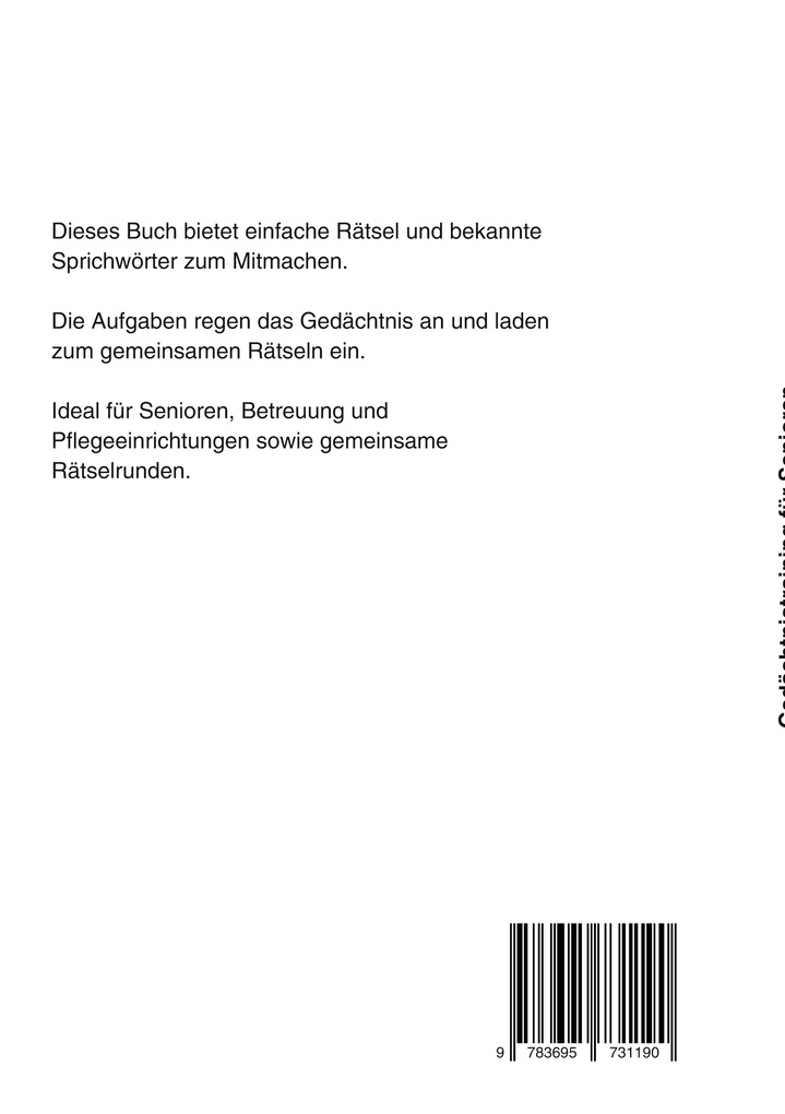 Weitere Ansicht: Gedächtnistraining für Senioren | Abir Ahmad