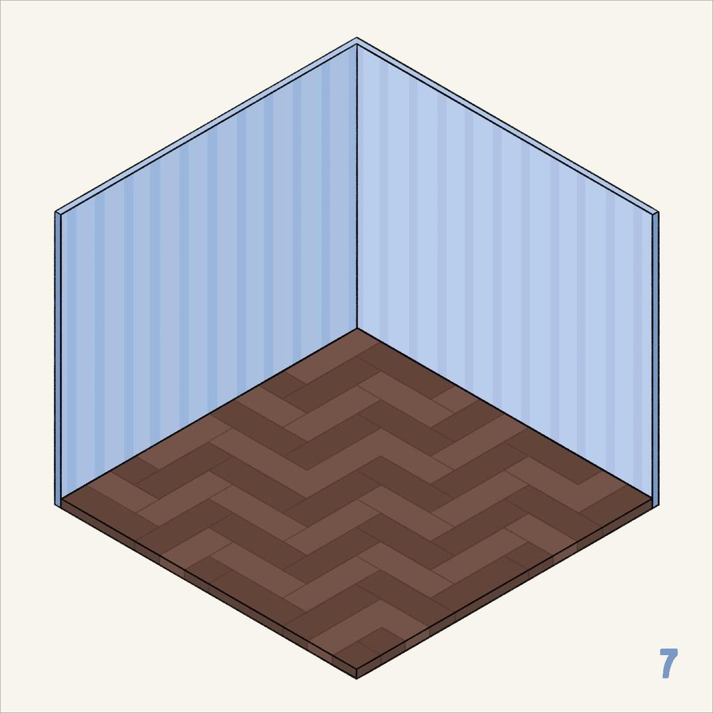 Weitere Ansicht: Mein 3D-Stickerhaus - Cozy Zuhause
