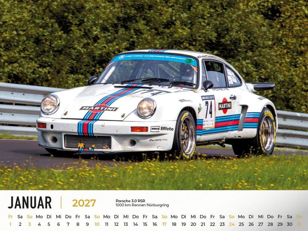 Weitere Ansicht: Porsche im Rennsport Kalender 2027 | Frank Pommer