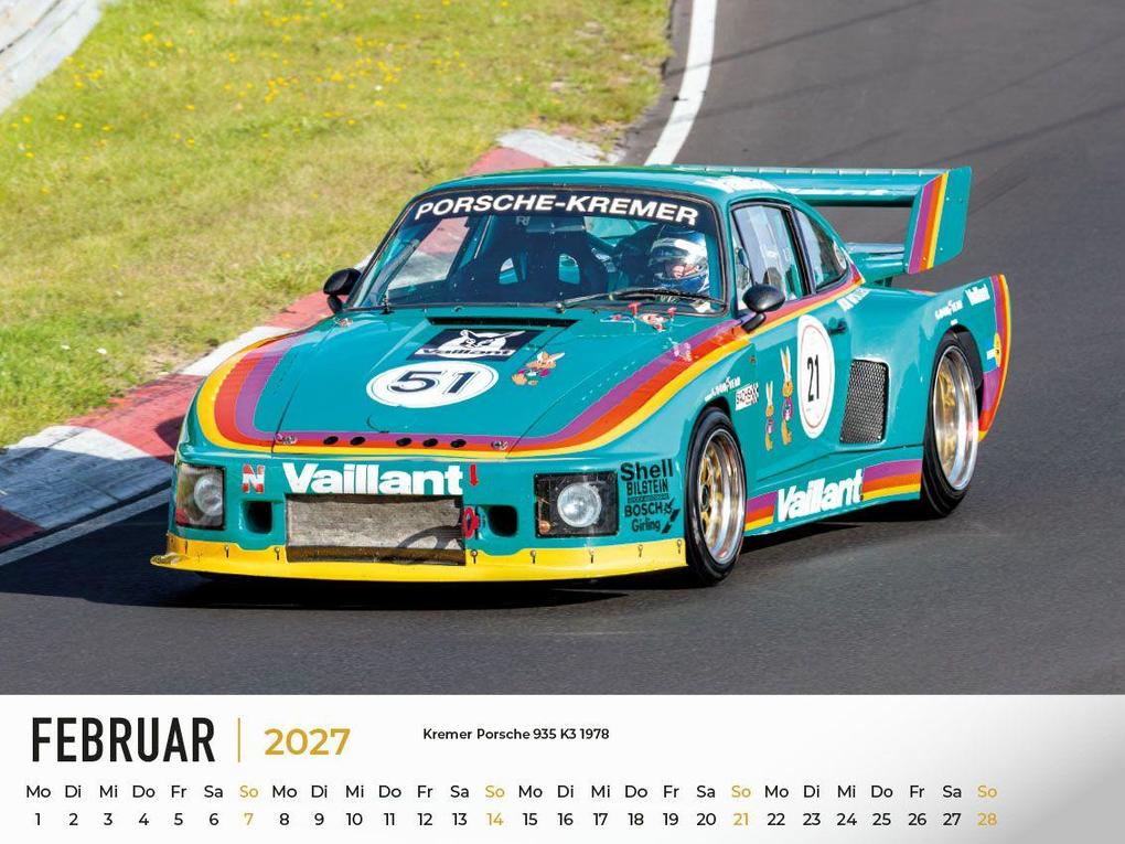Weitere Ansicht: Porsche im Rennsport Kalender 2027 | Frank Pommer