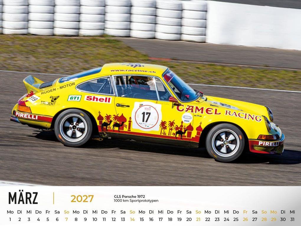 Weitere Ansicht: Porsche im Rennsport Kalender 2027 | Frank Pommer