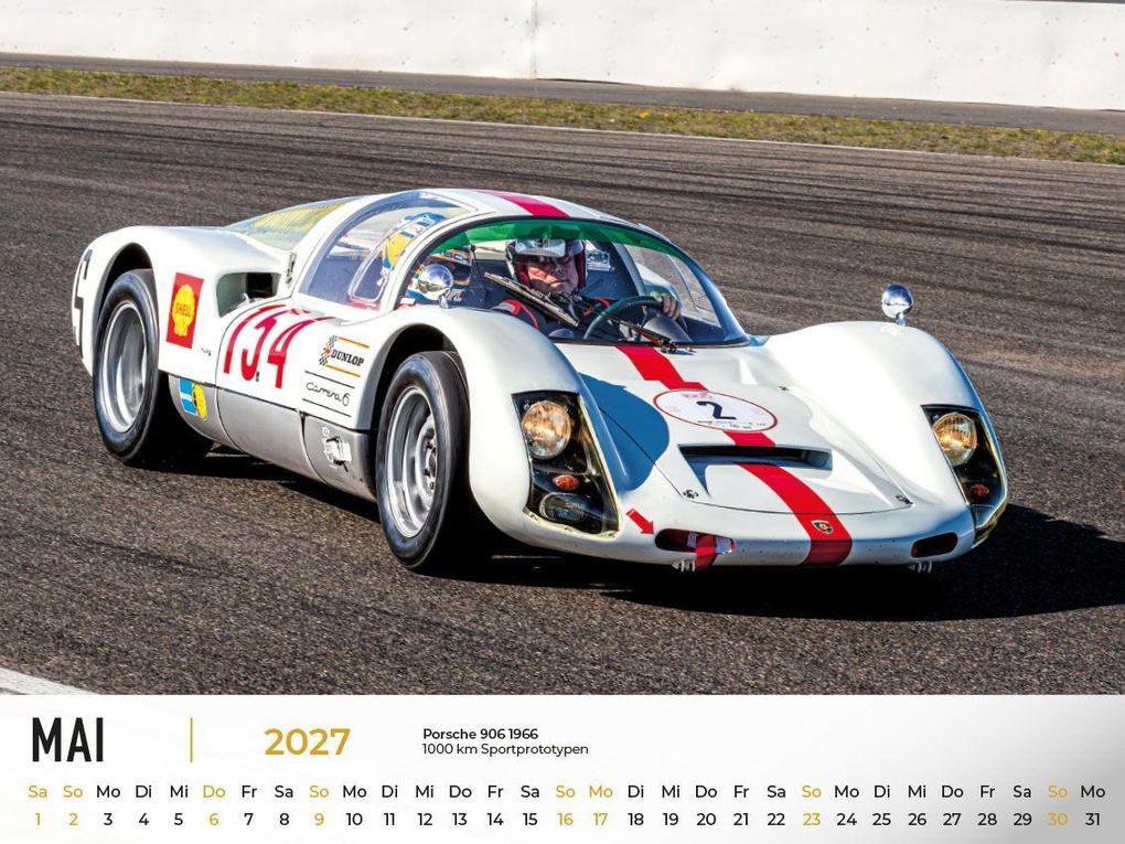 Weitere Ansicht: Porsche im Rennsport Kalender 2027 | Frank Pommer